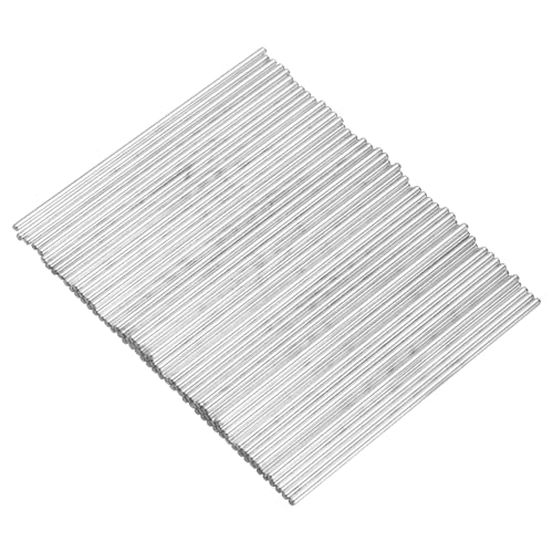 MECCANIXITY 80pcs 2mmx80mm Toys Shaft Round Rod Axles Drive Shaft for DIY RC Car Truck Boat Helicopter Model Part, Silver - size: 2mmx80mm