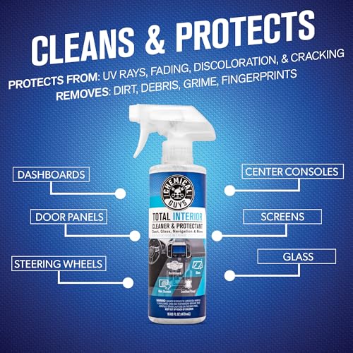 Chemical Guys Complete Car Detailing Kit, 17 Items | Car wash soap, wheel cleaner, bucket, and brushes, 17 piece wash kit, complete DIY car wash and detail kit