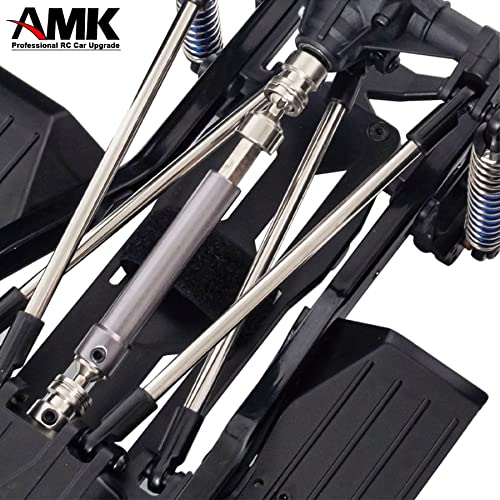 313mm Wheelbase Nylon Chassis Frame Car Body with 2-Speed Transmission 35T 550 Motor for 1/10 RC Crawler Axial SCX10 TRX4 D90 (DIY+Axles)