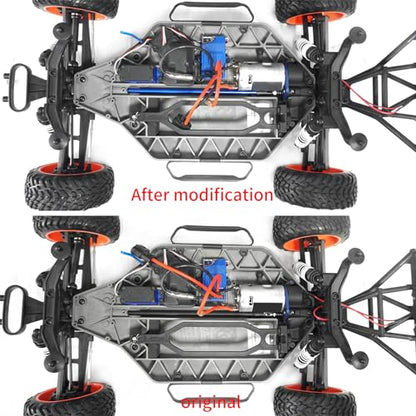 Aluminum Center Driveshaft Upgrade Parts, Navy Blue | For Tra-xxas 1/10 Slash 4X4 RC Car - color: Navy Blue