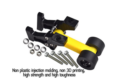 GPM Rc Cars Upgrades Special Material Rear Wing Mount with Wheelie Set for 1/8 4WD Sledge Monster Truck (95076-4)