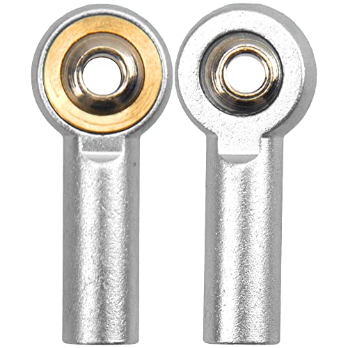 12Pack Vgoohobby Aluminum M4 Link Rod Tie Rod End Ball Head Joint Holder CW 26mm Compatible with Axial Redcat HPI Traxxas HSP 1/10 RC Car Truck Buggy Crawler (Silver) - color: Silver