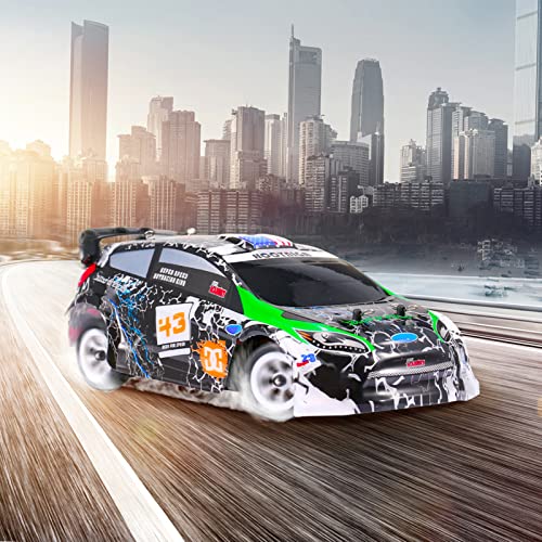 GoolRC WLtoys K989 RC Drift Car, 1:28 Scale 4WD 30KM/H High Speed Electric Drifting Car RTR with Metal Chassis and 2 Batteries for Adults