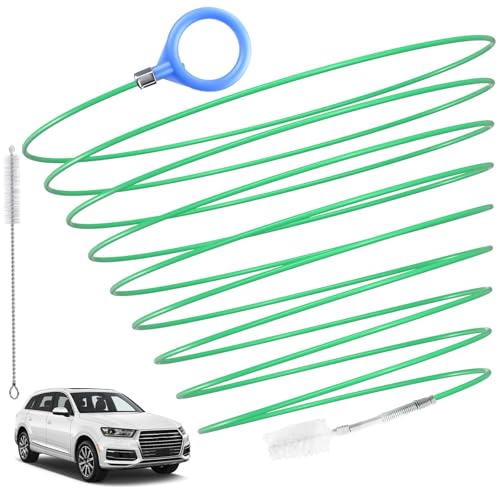 Auto Sunroof Drain Cleaning Tool, 196 Inch Flexible Tube Cleaning Brush | , Flexible Drain Brush Extra Long Pipe Cleaners for Car, Car Sunroof Drain Hole Cleaner for Drains, Sewers, Windshields - size: 196 Inch