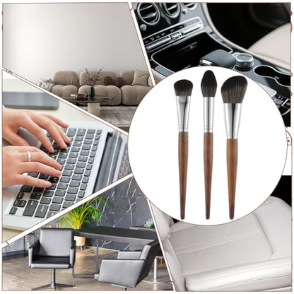 Dusting Brush 3 PCS Model Cleaning Brush Model Dust Brushes Kit Soft Cleaning Brushes Duster Kit for Crafts Statues Models Computers Figurine