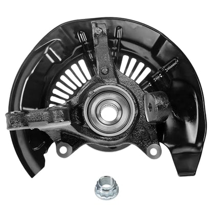 Detroit Axle - Front 4pc Steering Knuckles Kit for 10-15 Lexus RX350 RX450h | 2008-2017 Toyota Highlander, Steering Knuckles & Wheel Bearing Hubs Outer Tie Rods 2009 2010 2011 2012 2013 2014 2015 2016 - size: 4SU50508/Kit