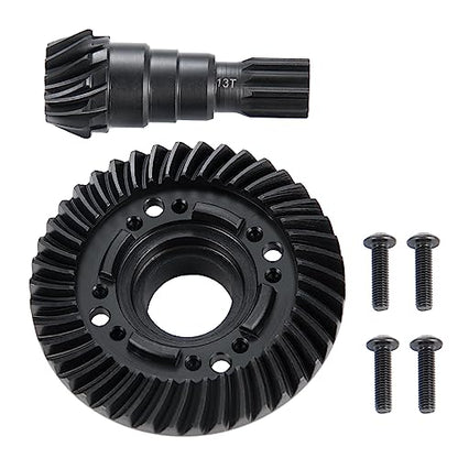 Steel Front Differential 13T 42T Gears Set for Tra-xxas X Maxx 6S/8S | XRT 8S Monster 1:5 RC Car Truck Upgrades - style: Front Pinion Gear +Diff Ring