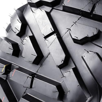 ATV Tires 25x8-12 Set of 2 ATV Tires All Terrain Tires, 25x8-12 6PR Sand Mud Off-Road Tires, Tubeless - size: 25x8-12