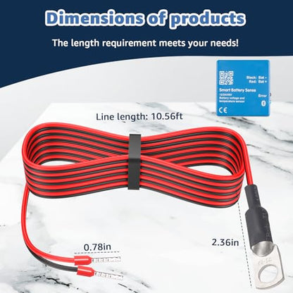 for Cerbo GX Temperature Sensor Compatible with Victron Energy | Fit for Victron Temperature Sensor for Quattro MultiPlus Inverter VE.Can MPPT Venus GX Phoenix Charger Temperature Sensor