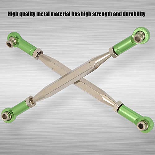 Dilwe Steering Linkage Rod RC Car Parts, Metal RC Model Car & Truck Steering Linkage Rod Turnbuckle for FY-01/02/03/04/05/07 / for 12428 12423 / Q39 Replacement Parts