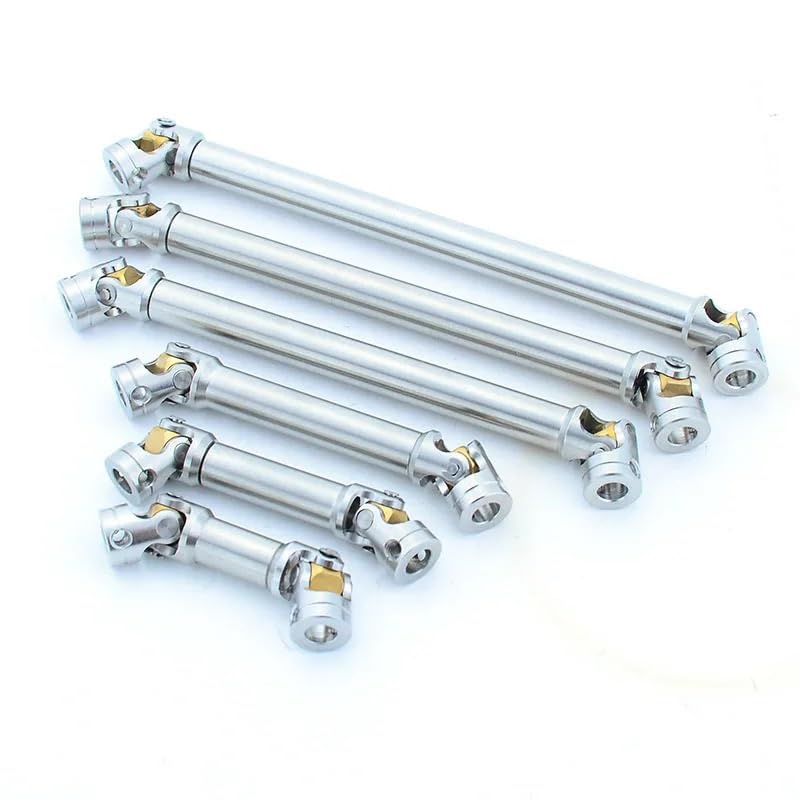 1PC RC Truck Metal Transmission Shaft/Universal Joint (45-170mm Length Range), 1:14 Scale Driveshaft Upgrade for 770S & Tractor Series Car Toy | 47-57mm - color: 47-57mm