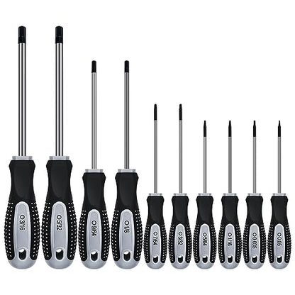 Hex Allen Wrench Screwdriver Set (10 Pack in Precision & Standard SAE Sizes .035", .050", 1/16", 5/64", 3/32", 7/64", 1/8 ", 9/64", 5/32", 3/16") - Perfect for RC Cars, Quadcopters, & Helicopters - style: Hex - Imperial