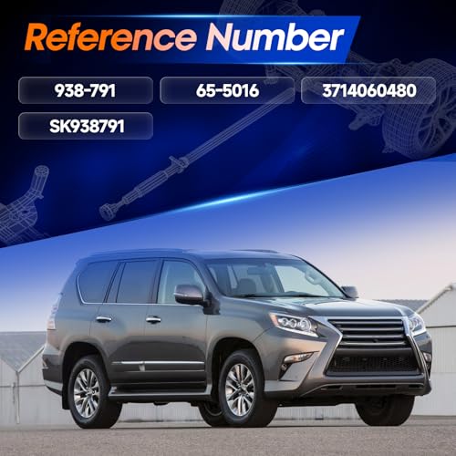 938-791 Front Drive Shaft Prop Shaft Driveshaft Assembly Fit for Toyota 4Runner 2003-2009 | Lexus GX460 2010-2021 | GX470 2003-2009 V8 4.6L 4.7L, OE 3714060480 - size: Fit 2003-2009 4Runner V8 4.7L(4WD)