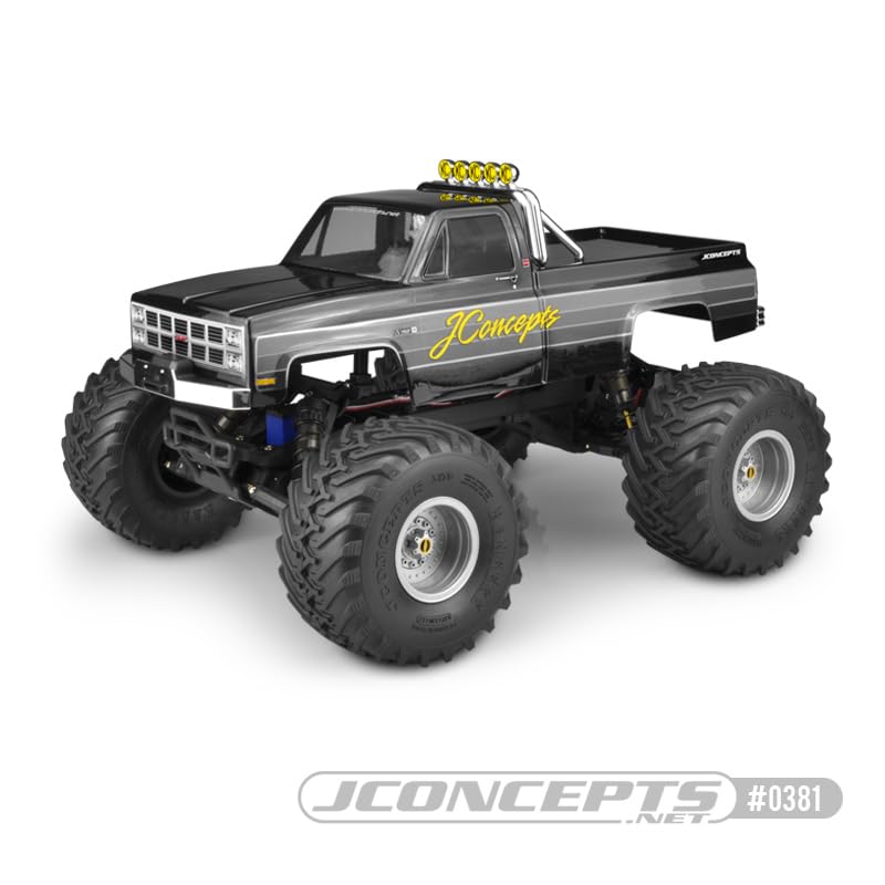 JConcepts Inc. 1982 GMC K2500 Traxxas Stampede Clear Body JCO0381 Car/Truck Bodies Wings & Decals