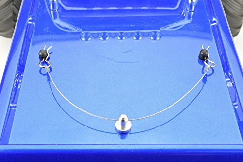 165mm Body Clip Lanyard Retainer W/Silver Aluminum Mount #4036S