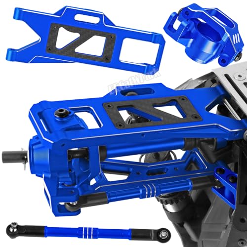 RC Upgrades Part for 1/10 WideMaxx,Model# 89086-4,Suspension Arms,Caster Block,Steering Blocks,Rear Stub Axle Carriers,Drive Shaft Axles,Camber Links,Tie Rod & Servo Horn,Navy Blue - color: Navy Blue - (Rc Upgrades)