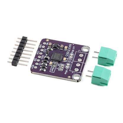 MAX31856MUD K-Type Thermocouple Digital Converter with Cold Junction Compensation, High Precision Temperature Sensor Module