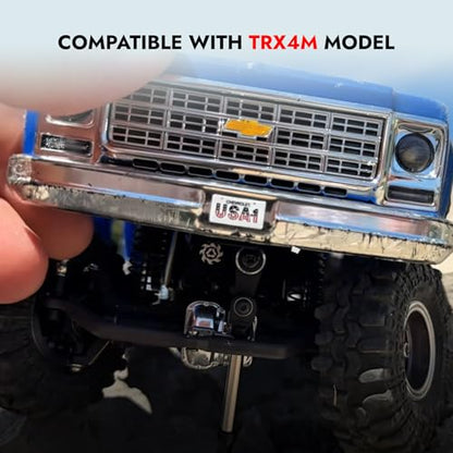 TORQ MLS-1026 Premium Direct-Mount, Powerful High-Torque RC Servo with CNC Aluminum Case & Waterproof Used for Remote Control, RC Rock Crawler 1/18 TRX4M Land Rover Defender / F150 / Chevrolet K10 - color: Trx4m Servo