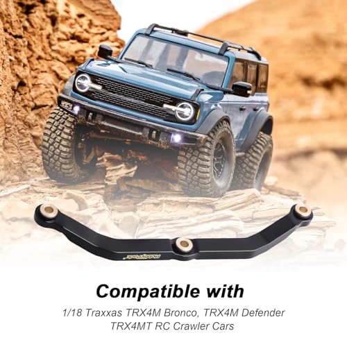 HobbyPark Brass Steering Link for TRX4M TRX4MT Upgrades Parts 1/18 RC Crawler Car Replacement
