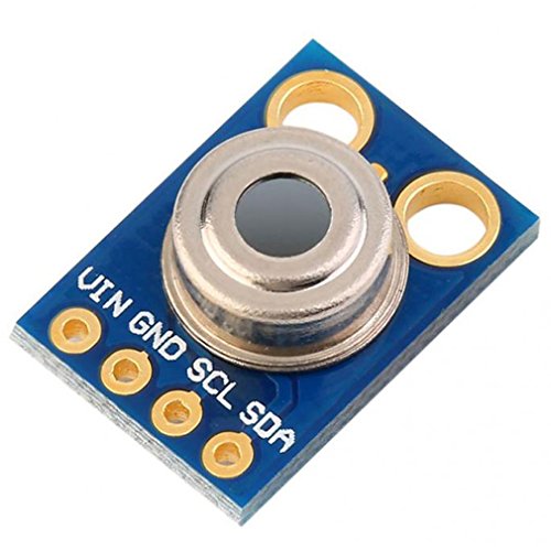 HiLetgo GY-906 MLX90614ESF Non-Contact Infrared Temperature Sensor Module IIC I2C Serial for Arduino - size: Small