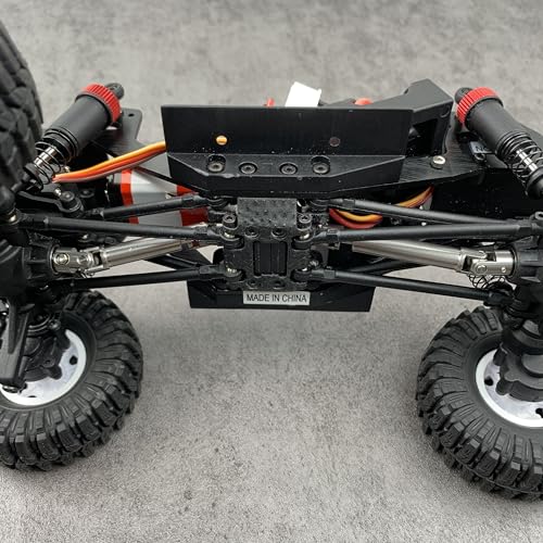 Que-T 2pcs/Set RC Driveshafts Stainless Steel Drive Shafts for RedCat 1/18 Ascent Rock Crawler