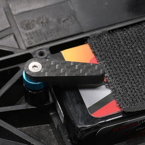 Battery Holder Mount for Tamiya 1/10 RC Car TT-02 TT01 | Quick-Release Battery Holder, Battery Plate,Chassis Upgrade Parts for Tamiya TT02 TT01