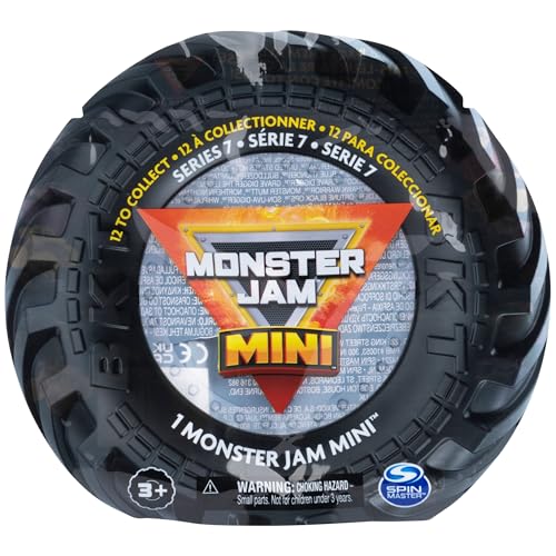 Monster Jam, Official Mini Mystery Collectible Monster Truck 12-Pack, 1:87 Scale, Great Gift for Birthday Parties - color: Mini 12-pack
