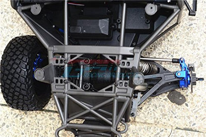 GPM For Traxxas Unlimited Desert Racer 4X4 (#85076-4) Upgrade Parts Aluminum Front Knuckle Arms - 1Pr Set Silver