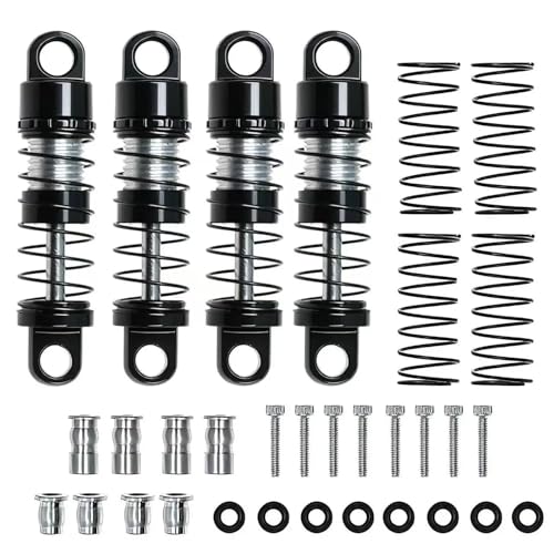 RC Crawlers Components for AXIAL SCX30 for Ranger for Wrangler 1/30 Aluminum Adjustable Damping Shock Absorber 26mm RC Car Parts
