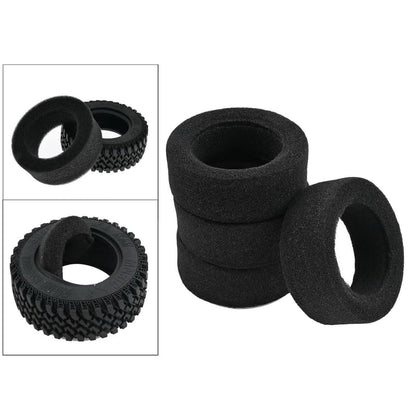 4pcs 1/12 Scale RC Crawler Tire Foam Insert for M-N86K M-N86KS M-N86 M-N896S