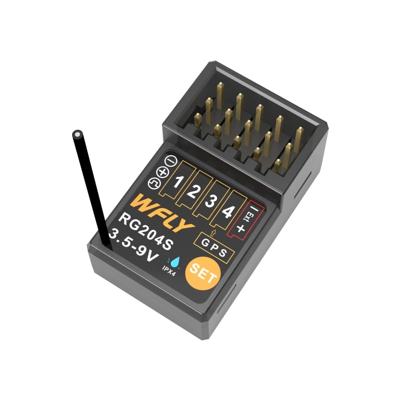 WFLY RG204S mini rc car Receiver 4 Channels rc Receiver for WFLY X9S rc car Transmitter