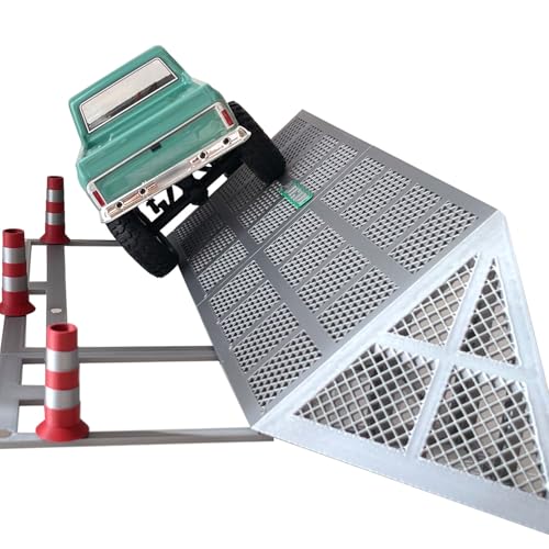 RC Side Slope Challenge Obstacle Bridge for scx24 trx4m fcx24 1:18 1:24 Scale RC Crawler Truck (No Vehicle Included)