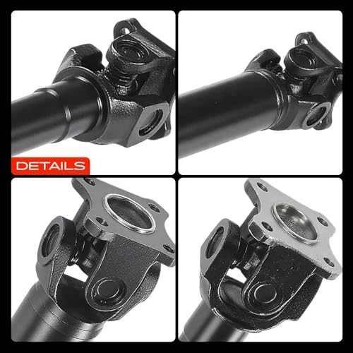 A-Premium Rear Drive Shaft Driveshaft Assembly Compatible with Toyota | for 4Runner 1990-1995, Pickup 1990-1995, 4WD, Automatic Transmission, Replace# 3711035641, 3711035670, Complete Prop Shaft - style: Fit 1990-1995 4Runner 2.4L 4WD, Auto Trans
