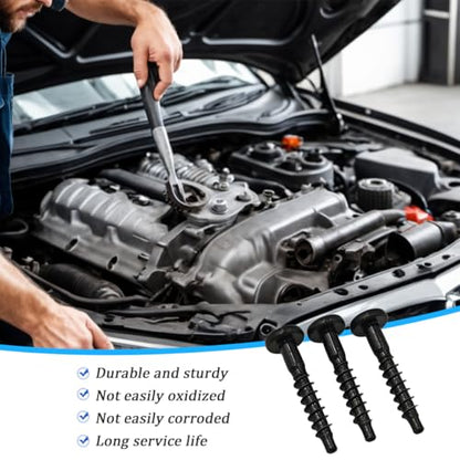 5PCS Car Air Box Screws, Vehicle Air Box Cleaner Intake Retainer Bolts, Automotive Filter Fastener Screws Replaces OEM#11611199, Compatible with Enclave Escalade Traverse - size: 5PCS