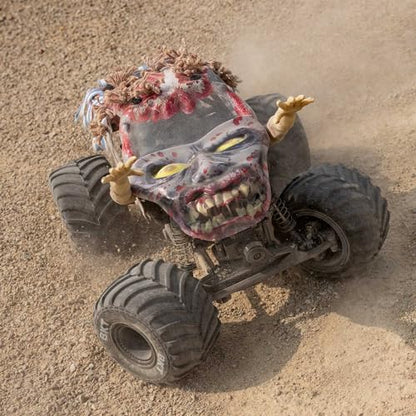 Losi 1/18 Mini LMT Zombie 2S 4X4 RTR Brushed Monster Truck Battery & Charger Included Red LOS01026T4