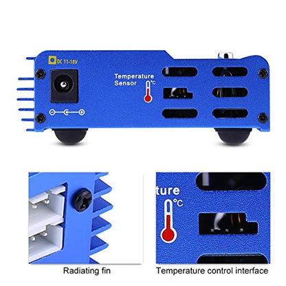 RC Charger, 3Types 80W 1-6S Digital Balance Charger Discharger for Lithium Battery Batteries(Plug)
