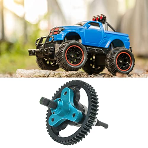 Oumefar 52T Differential Gear Slipper Clutch, Aluminum Alloy and Steel RC Slipper Clutch Car Replacement Parts for Slash 2WD 1/10 RC Car RC Accessories (Blue)