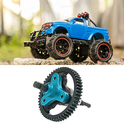 Oumefar 52T Differential Gear Slipper Clutch, Aluminum Alloy and Steel RC Slipper Clutch Car Replacement Parts for Slash 2WD 1/10 RC Car RC Accessories (Blue)