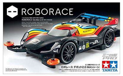 TAMIYA 1/32 Mini 4 Wheel Drive Roborace DebBot 2.0 MA Chassis TAM18656 Mini Racer & Accys