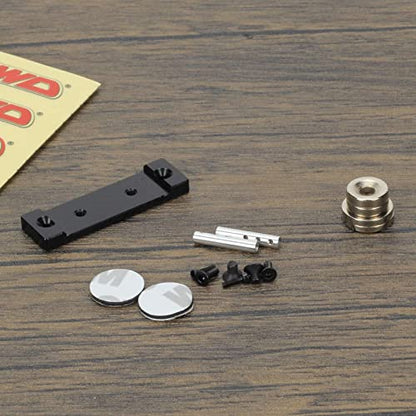 RCAWD Magnets Body Mount for Axial 1/24 SCX24 Upgrades Crawlers, Body Post Aluminum Parts for AXI90081 AXI00001 AXI00002 AXI00005 AXI00006 Black - color: Black
