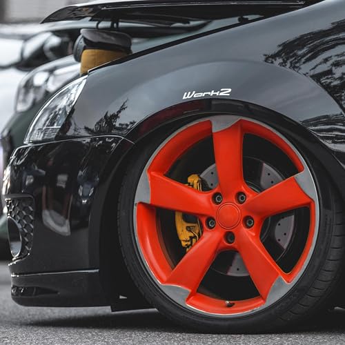 ERA Paints Red Wheel Paint With Omni-Curing Catalyst Technology - 2K Aerosol Glossy Finish With High Temp Resistance And Extreme Durability Against Color Fade And Chemicals Like Brake Fluid - color: Red 2K Spray Paint Only