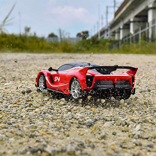 BEZGAR 1:24 Ferrari Remote Control Car Licensed FXX-K EVO | Official Ferrari Replica, 2.4G Stable Signal, Ideal Toy for Boys 6-8, 8-12 &Adults, Electric Racing, Hobby Collectible Model - color: Ferrari-1:24 Ferrari Fxx K Evo