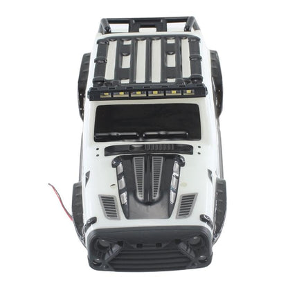 1/16 RC Car Shell Body Cover DIY Modified White Sturdy Spare Parts Easy Installation for 16103 Toy Vehicle Accessories