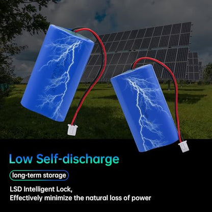 3.7V Lithium Batteries 5200mah Rechargeable Battery Pack Lithium Ion Batteries with XH2.54mm Connector 3.7 Volt for Bluetooth Speaker, Electronics, Toys, Lighting