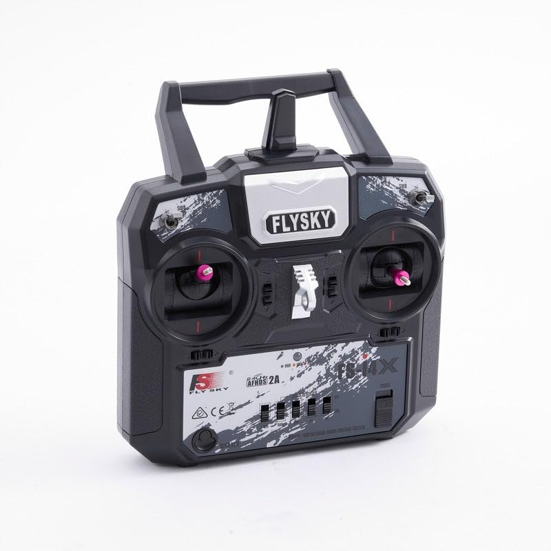 Fms Flysky RC Plane Controller 6-CH RC Airplane Transmitter and Receiver Radio
