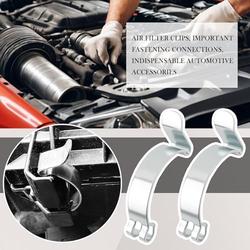 4PCS Car Air Filter Clips,Sturdy Car Air Filter Box Clips for Airs Filters Fastening Retaining Compatible with Toyota,Airs Filters Box Housing Retaining Clip Cars Accessories
