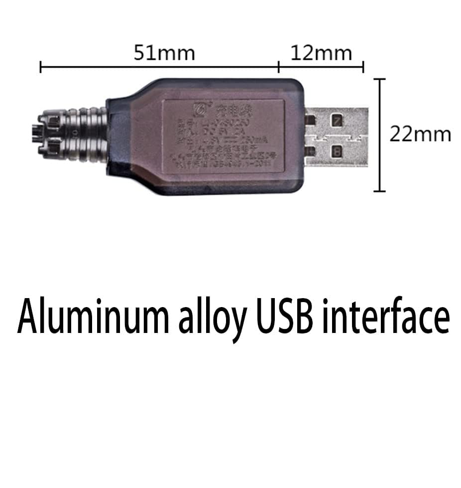 SM-2P Positive USB Charging Cable for RC Car 4.8 V 250mA Ni-MH Ni-CD Battery 2pcs