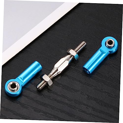 6pcs Machined Rc Car Rod Linkage for Turnbuckle Rod Upgrade Fit Redcat Racing Hpi Vehicles - color: Blue