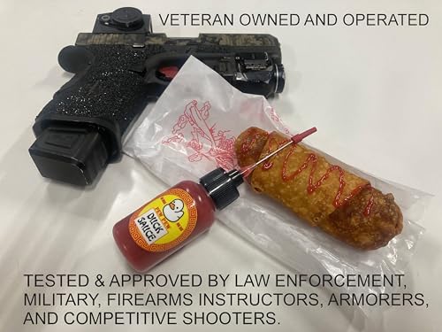 Pew Pew Duck Sauce, All Purpose Gun Oil/Lubricant, Thick Viscosity, Needle applicator