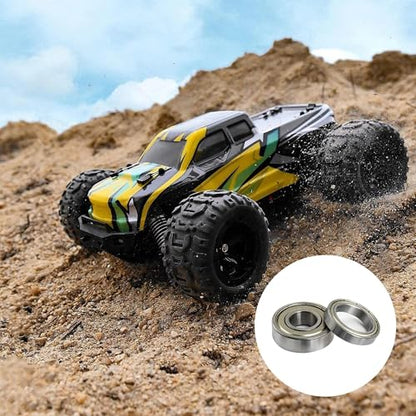 22-Pack Steel Sealed Bearing Kit - Compatible with TRX4M 1/18 RC Crawler, Full Upgrade Set to Replace Plastic Bushings for Smoother Drive & Steering